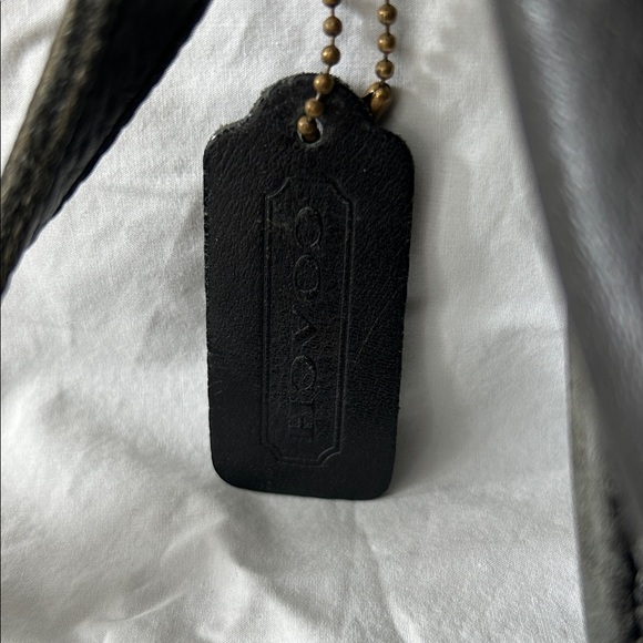 Coach Black Crossbody Bag with Gold Accents - Picture 5 of 5